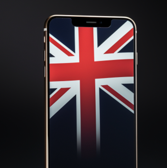 Third Media Web3 Marketing England flag on mobile